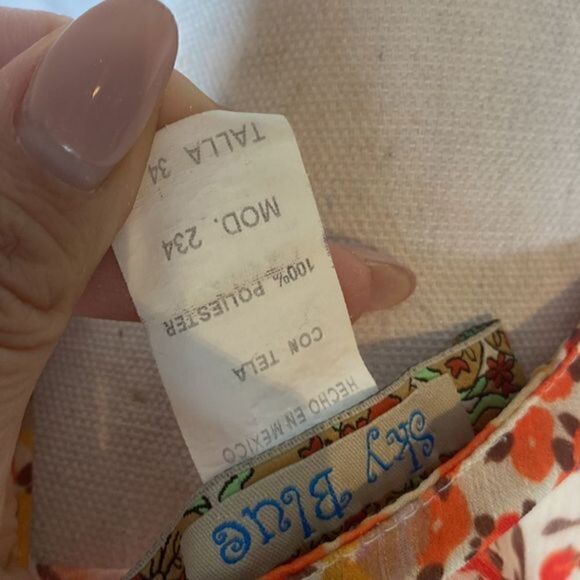 Like New Womens Autumnal Falling of the Leaves Balloon Sleeves Blouse Top - Picture 12 of 13